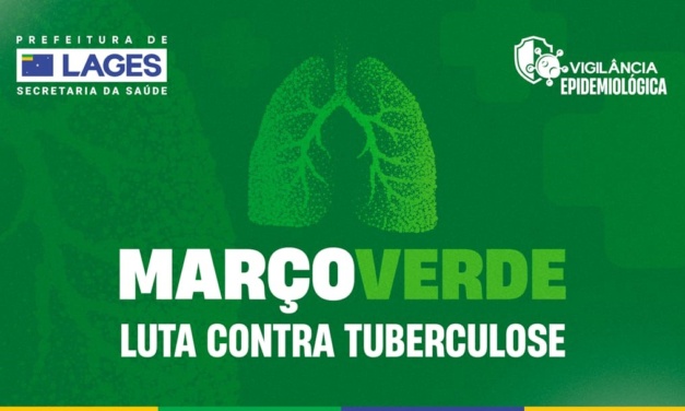 Secretaria da Saúde realiza atividade de orientação sobre tuberculose no Centro de Lages