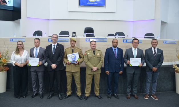 Câmara celebra os dez anos do Colégio Policial Militar de Lages