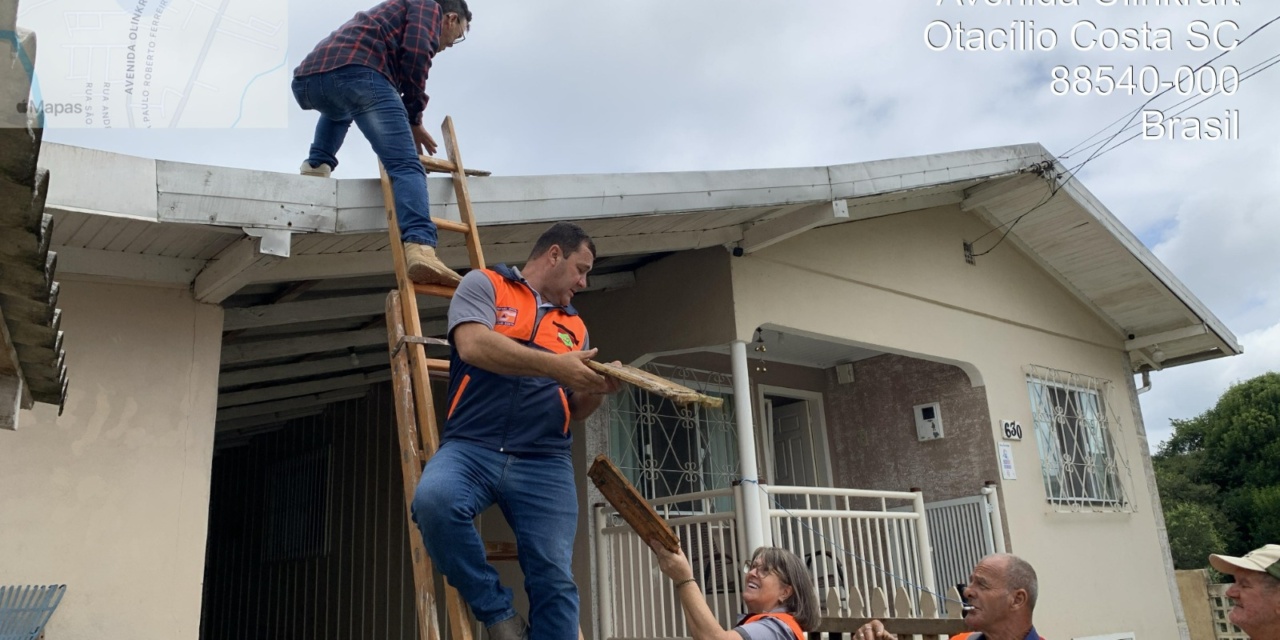 Exercício de Gestão de Desastres mobilizou equipes em Otacílio Costa no último domingo
