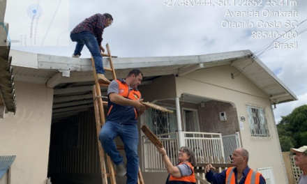 Exercício de Gestão de Desastres mobilizou equipes em Otacílio Costa no último domingo