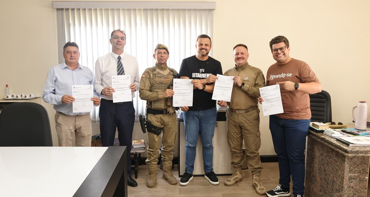 Lucas Neves garante recursos para novas viaturas semiblindadas da PM em Lages