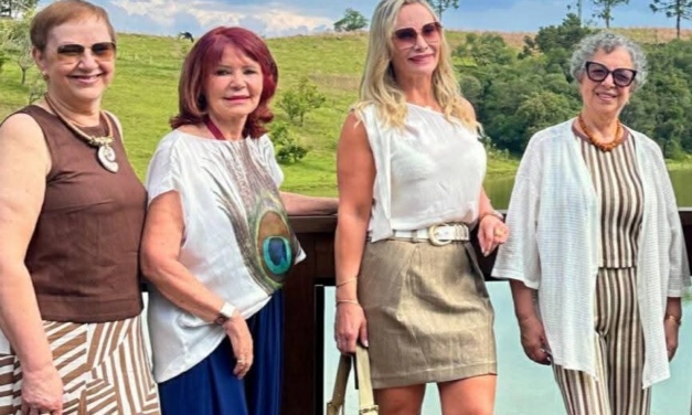 Clube da Lady Lages retoma reuniões presenciais em tarde especial no Rancho Rochedo