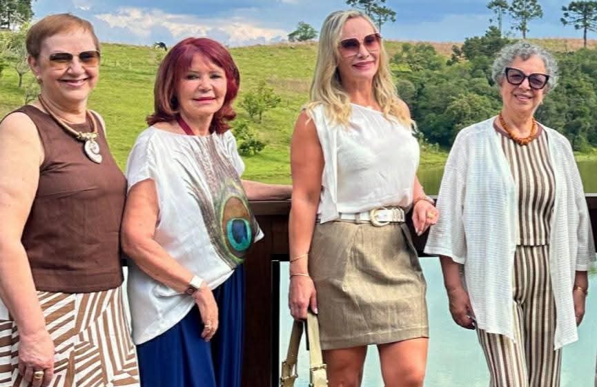 Clube da Lady Lages retoma reuniões presenciais em tarde especial no Rancho Rochedo
