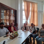 Superintendente da Fundação Cultural de Lages recebe lideranças do projeto “Que terreiro é esse?” e apoia Carreata à São Jorge