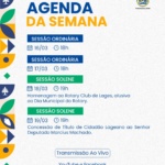 Lages: agenda da Câmara – 16 a 22 de março