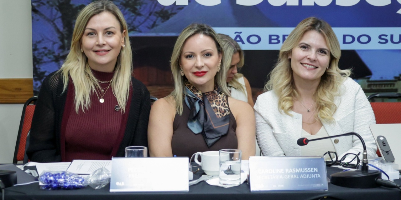 No Mês da Mulher, presidência da OAB/SC é exercida por advogadas